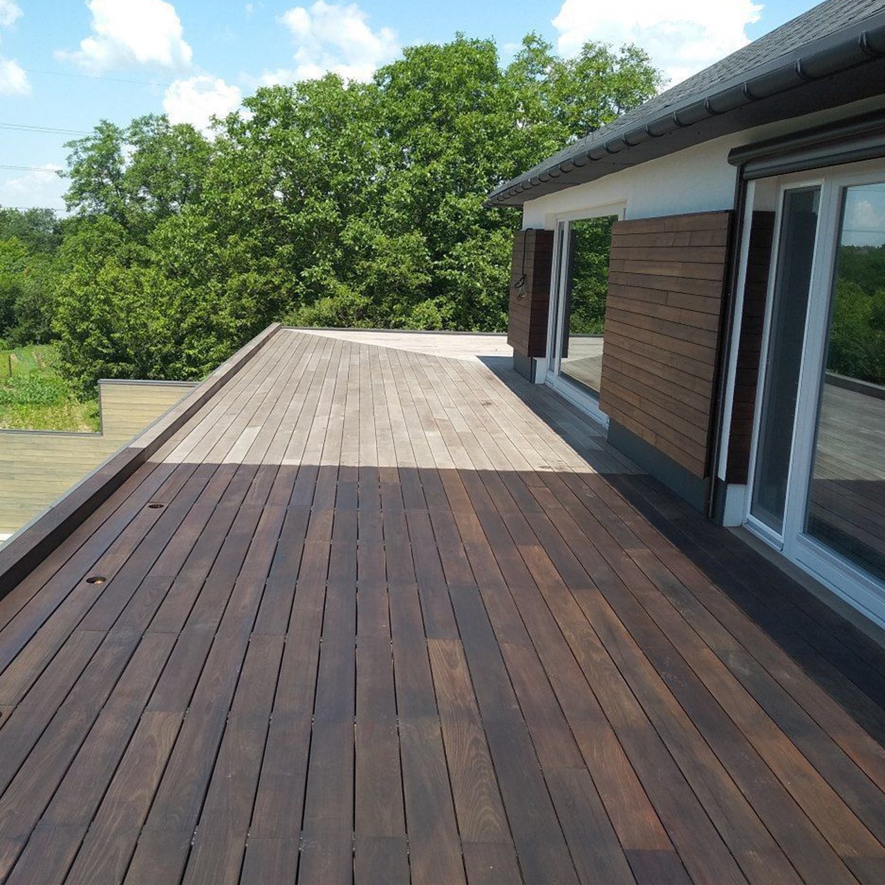 Terrasse Fenster